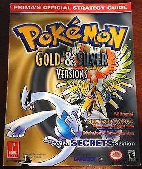 Pokemon Gold & Silver W- Poster for Babbages (Prima's Official Strategy Guide)