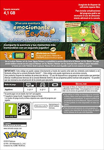 Pokémon: Let's Go, Eevee! | Nintendo Switch - Código de descarga