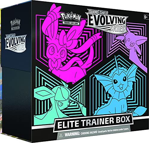 Pokemon TCG: Sword & Shield 7 Evolving Skies Elite Trainer Box - One At Random