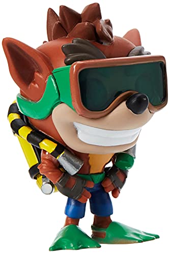 Pop! Crash Bandicoot - Figura de Vinilo Crash Bandicoot With Scuba Gear