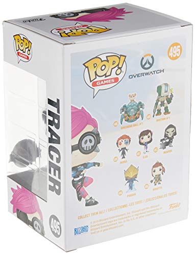 POP Funko Overwatch 495 Tracer Punk Skin Exclusive - Reloj de pulsera