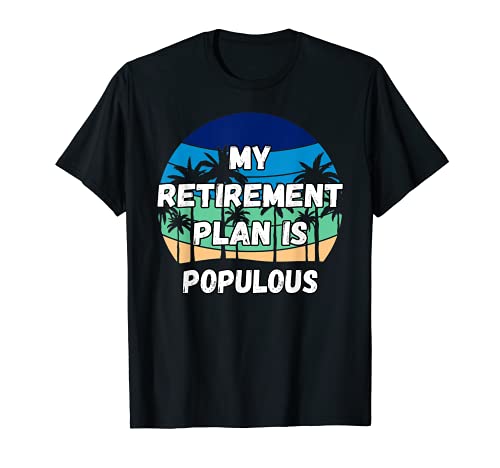 Populous Crypto, mi plan de jubilación es Populous Camiseta