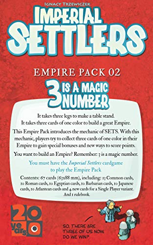 Portal Publishing 357 Imperial Settlers: 3 is a Magic Number (Expansion)