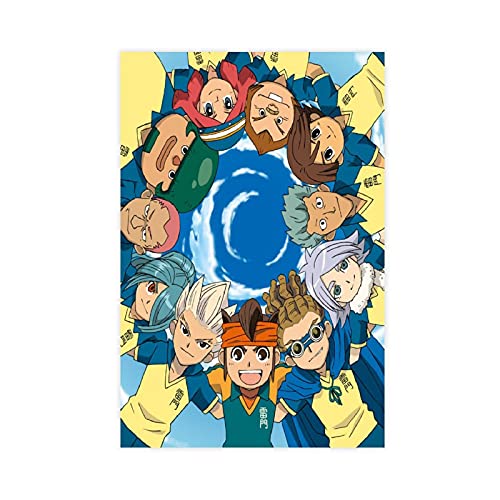 Póster de Inazuma Eleven 5 lienzos para decoración de pared, para sala de estar, dormitorio, 30 x 45 cm. Unframe: