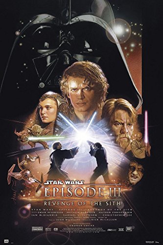 Póster Star Wars Episode III " Revenge of the Sith/ La Venganza del Sith" (61cm x 91,5cm) + 1 póster sorpresa de regalo
