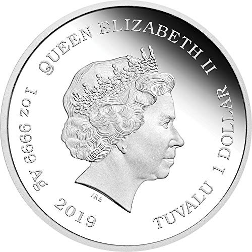 Power Coin Lisa Simpsons 1 Oz Moneda Plata 1$ Tuvalu 2019