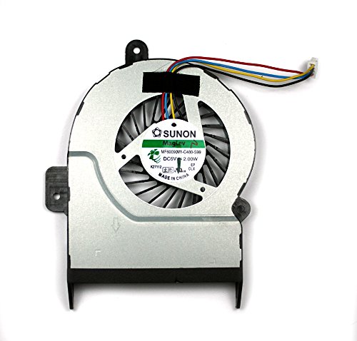 Power4Laptops gráficos Integrados Modelo Ventilador para Ordenadores portátiles Compatible con ASUS X55V