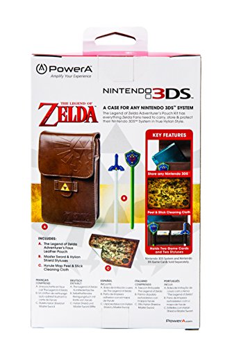 PowerA - Estuche De Transporte Legend Of Zelda: Adventurer (Nintendo 3DS Xl/3DS/DSI Xl/DSI)