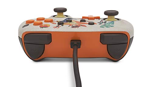 PowerA - Mando con cable para Nintendo Switch, diseño de Quantum Crash