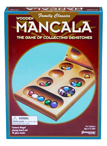Pressman 104426.106 Mancala en Caja Plegable Juegos, Multicolor, 1 Paquete
