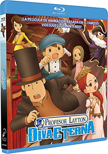 Profesor Layton Y La Diva Eterna Blu-Ray [Blu-ray]