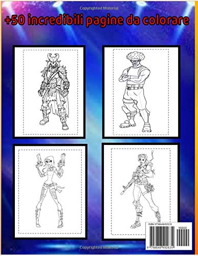 Professional Fortnite Libro Da Colorare: Libro da colorare Fortnite per bambini e adulti, include +50 immagini carine e semplici di alta qualità di ... Fortnite !! (Libro di attività di Fortnite)
