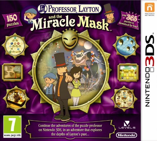 Professor Layton and the Mask of Miracle (Nintendo 3DS) [Importación inglesa]