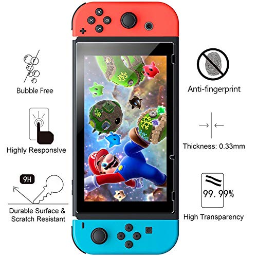 Protector de pantalla para Nintendo Switch (2 unidades) Cristal vidrio templado