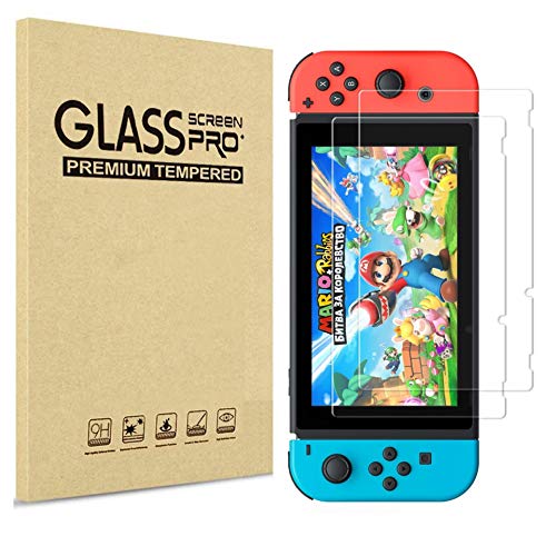 Protector de pantalla para Nintendo Switch (2 unidades) Cristal vidrio templado