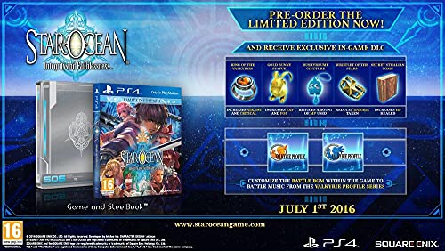PS4 Star Ocean: Integrity and Faithlessness Limited Edition Steelbook