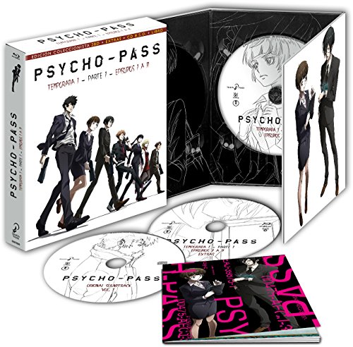 Psycho Pass Temporada 1 Parte 1. Blu-Ray. Edición Coleccionista. [Blu-ray]