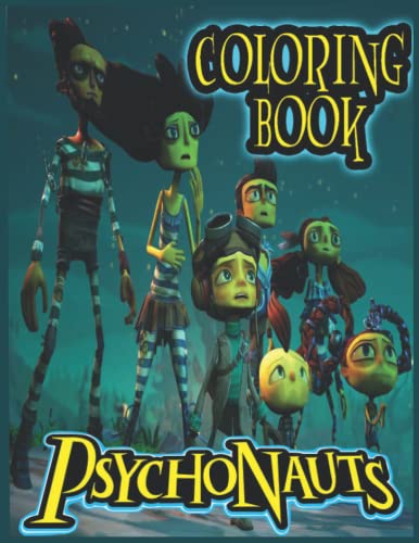 psychonauts coloring book: great coloring book for kids
