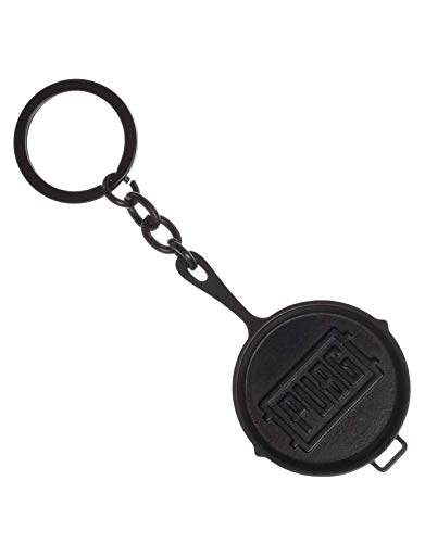 PUBG Llavero panera con Logo 10,2cm Metal Negro