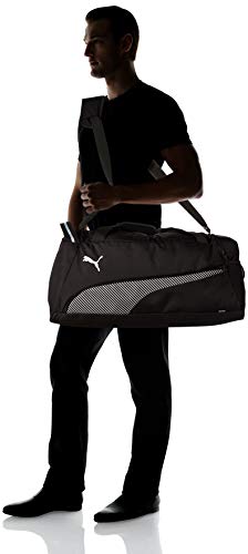 PUMA Fundamentals Sports Bag M Bolsa Deporte, Unisex Adulto, Black, OSFA