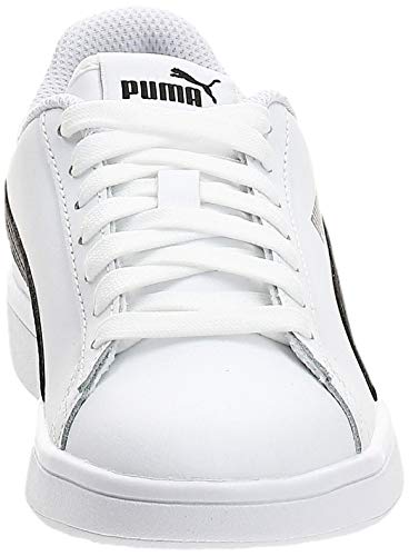 PUMA Smash v2 L, Zapatillas Bajas, para Unisex adulto, Blanco (Puma White-Puma Black), 43 EU