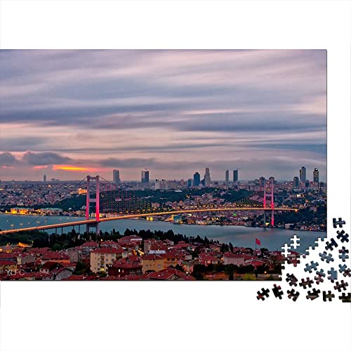 Puzzle 1000 Piezas Pavo Rompecabezas de Madera 75x50cm Lindo Regalo de cumpleaños Educativo