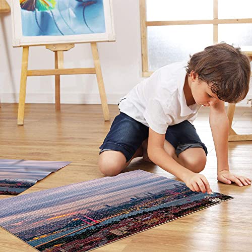 Puzzle 1000 Piezas Pavo Rompecabezas de Madera 75x50cm Lindo Regalo de cumpleaños Educativo