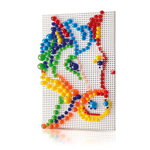 QUERCETTI-Quercetti-0851 Fantacolor Modular 2-Juego de mosaicos, Multicolor (0851)
