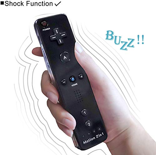 QUMOX 2en1 Remote MotionPlus Controller Remote + Nunchuk para Wii