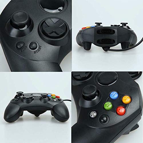 QUMOX 2X Controlador Xbox Mando con Cable para Xbox, no para Xbox360 y Xbox One