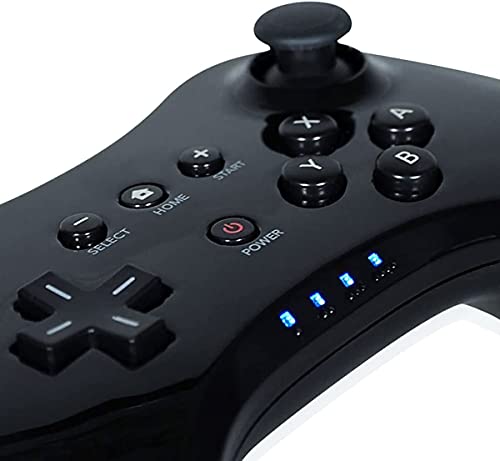 QUMOX Controlador de mano Wireless Gamepad Joypad Remoto Mando de juego para Nintendo Wii U Pro