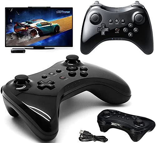 QUMOX Controlador de mano Wireless Gamepad Joypad Remoto Mando de juego para Nintendo Wii U Pro