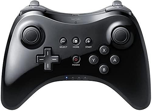 QUMOX Controlador de mano Wireless Gamepad Joypad Remoto Mando de juego para Nintendo Wii U Pro