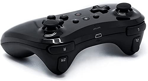 QUMOX Controlador de mano Wireless Gamepad Joypad Remoto Mando de juego para Nintendo Wii U Pro