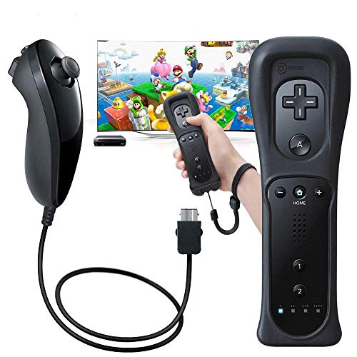 QUMOX Mando a Distancia Mando a Distancia + Nunchuk para Wii