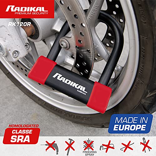 Radikal RK120R Candado Antirrobo U Alta Gama