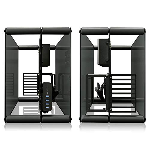 Raijintek Paean Benchtable/Showcase ATX Case, Caja Ordenador Gaming, Airflow Case, Gabinete PC Gamer, Cajas Gaming, Carcasa pc, Caja ATX Grande