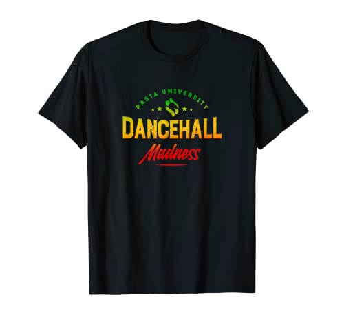 Rasta University Dancehall Madness Rasta Colors Reggae Camiseta