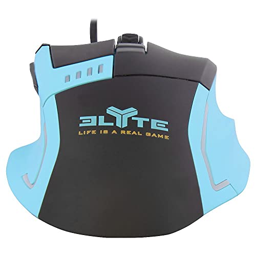 Ratón Gaming Elyte - botón Triple Fire, 8 Botones programables y hasta 3600 dpis.