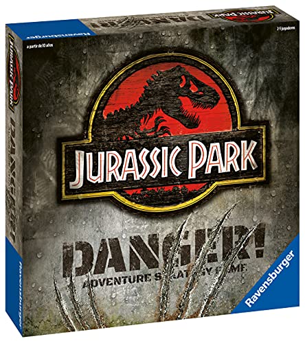 Ravensburger 269884 Jurassic Park Danger, Juego de Mesa, 2-5 Jugadores, Edad Recomendada 10+, Juegos de Mesa Familiares
