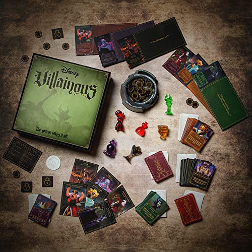 Ravensburger- Disney Villainous, Versión Española, Juego de Mesa, 2-6 Jugadores, Edad Recomendada 10+