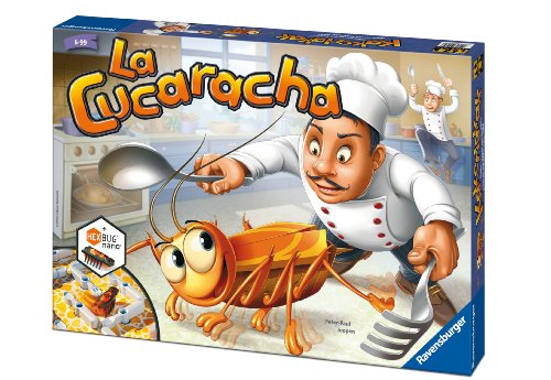 Ravensburger - La Cucaracha, Edad 6+ recomendada, Juego de Mesa para 2-4 jugadores