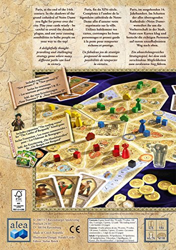 Ravensburger Notre Dame: 10th Anniversary Edition Juego de mesa de estrategia, modelo: 26994 , color/modelo surtido