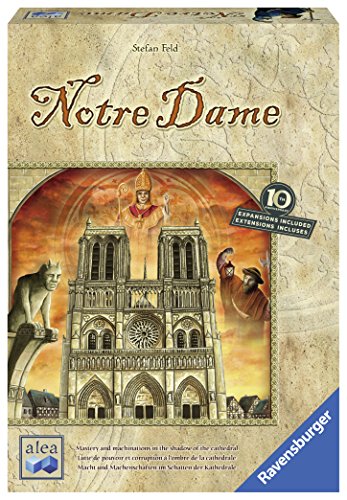 Ravensburger Notre Dame: 10th Anniversary Edition Juego de mesa de estrategia, modelo: 26994 , color/modelo surtido