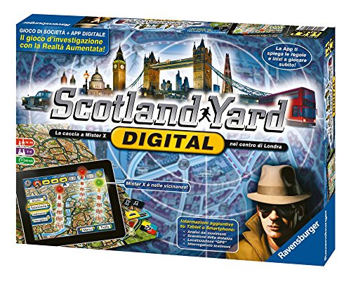 Ravensburger Scotland Yard Digital Niños y Adultos Deducción - Juego de Tablero (Deducción, Niños y Adultos, 60 min, Niño/niña, 10 año(s), 99 año(s))