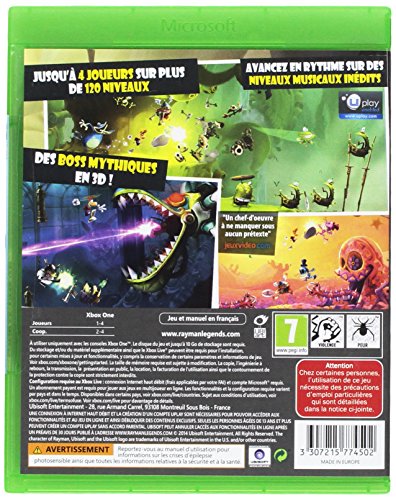 Rayman Legends [Importación Francesa]