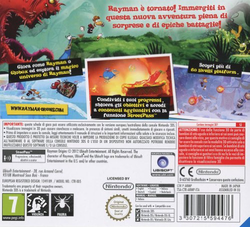 Rayman Origins 3ds