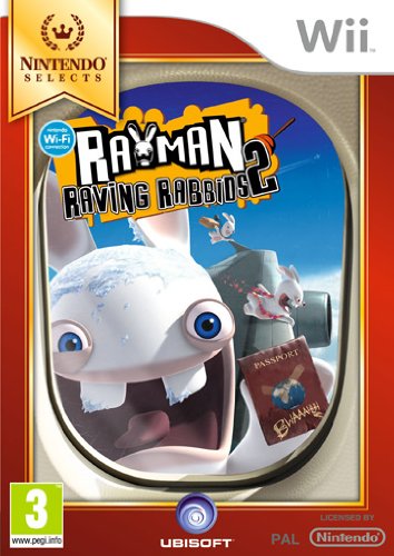 Rayman Raving Rabbids 2 - Nintendo Selects [Importación italiana]