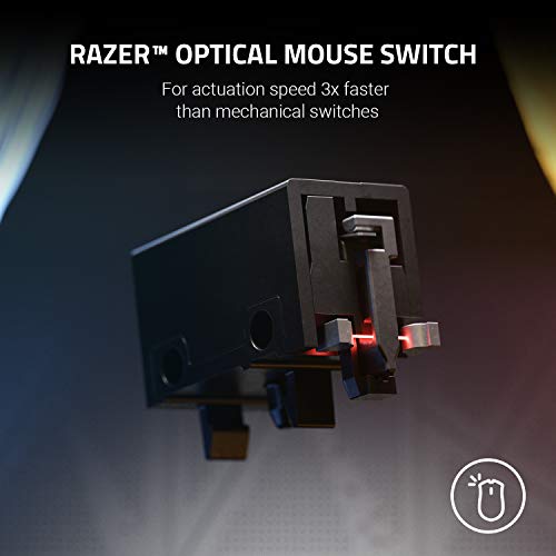 Razer Basilisk V2 - Ratón para Juegos FPS (Ratón Gaming con nuevo Sensor Óptico Focus+ de 20000 DPI, 5G, Interruptor dpi Extraíble y Rueda de Desplazamiento Personalizable, RGB Chroma e USB, Negro)