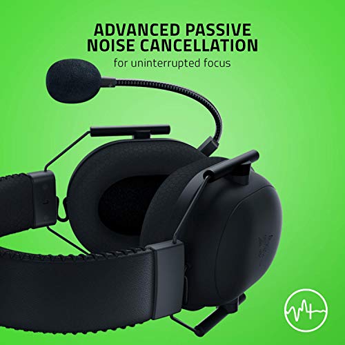 Razer Blackshark V2 Pro Auriculares Inalámbricos para Juegos de Deportes Electrónicos, Reducción de Ruido, para PC, Mac, PS4, Xbox One y Switch